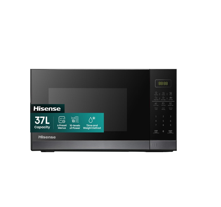 MICROWAVE H37 MOBS5X. 1000 WATTS {SILVER/BLACK}